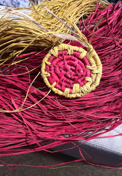 Raffia Basket Workshop: Weave and Wine