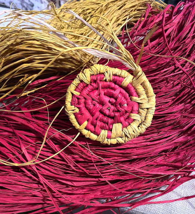 Raffia Basket Workshop: Weave and Wine
