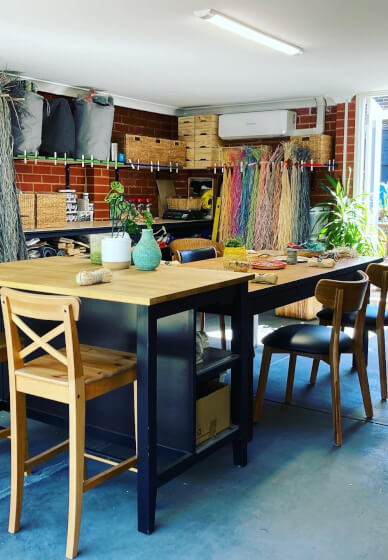 Raffia Wave Basket Workshop