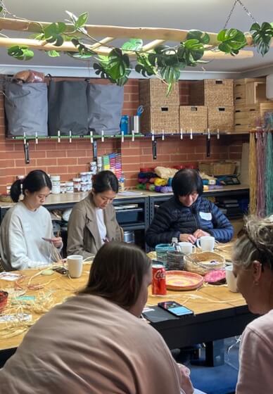 Raffia Wave Basket Workshop