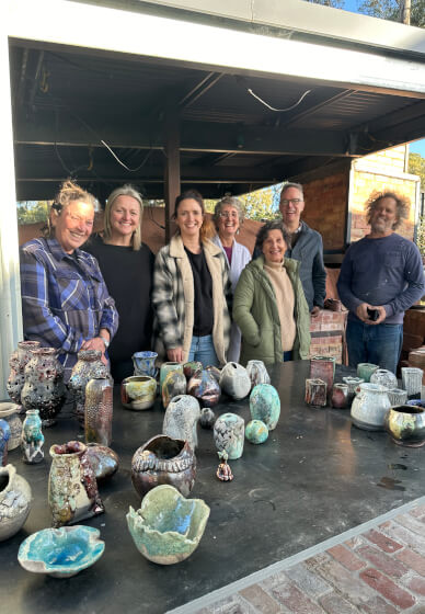 Raku Firing Pottery Workshop