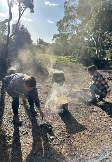Raku Firing Pottery Workshop