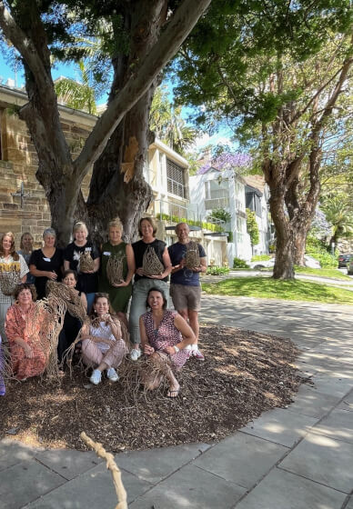 Random Weave Sculpture Workshop - Byron Bay