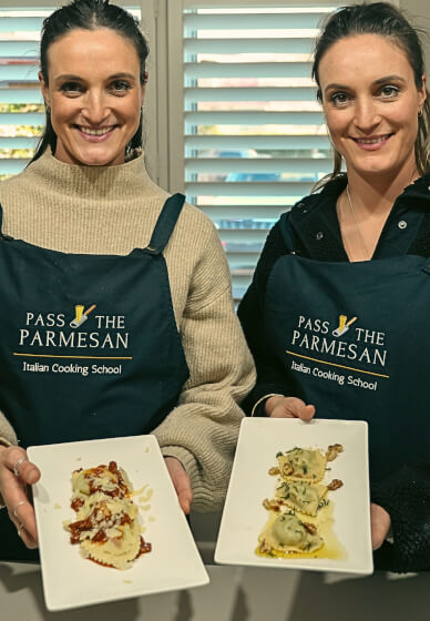 Ravioli, Tortellini and Panna Cotta Class