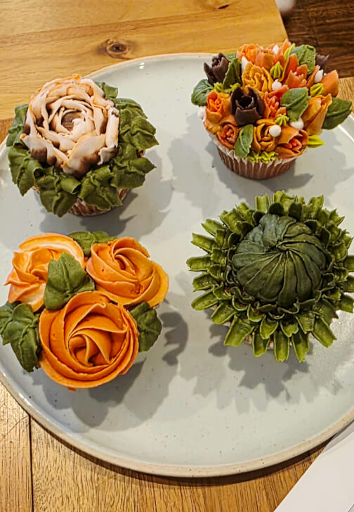 Realistic Flower Cupcake Decorating Workshop