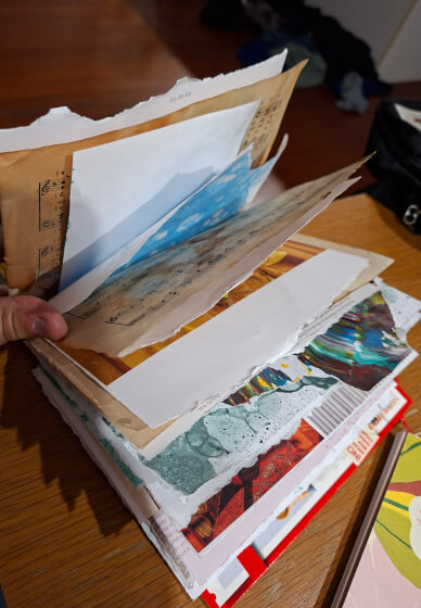 Recycled Junk Journal Bookbinding Workshop