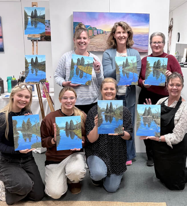 Relaxed Pace Art Class