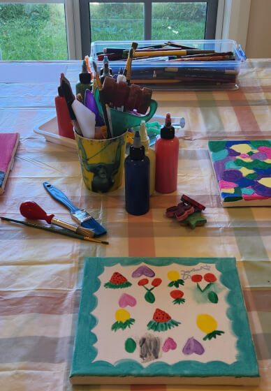 Relaxing Art Therapy Experience for Children
