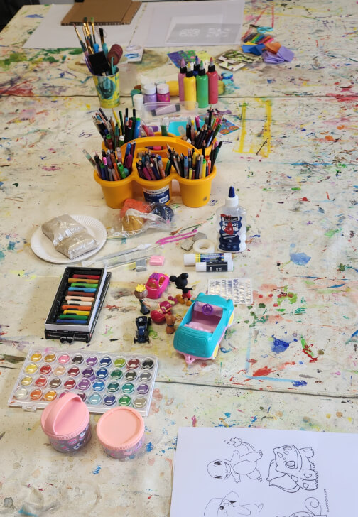 Relaxing Art Therapy Experience for Children