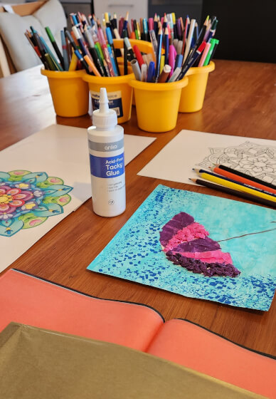 Relaxing Art Therapy Experience for Children