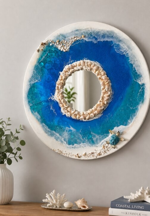 Resin and Textured Wall Art