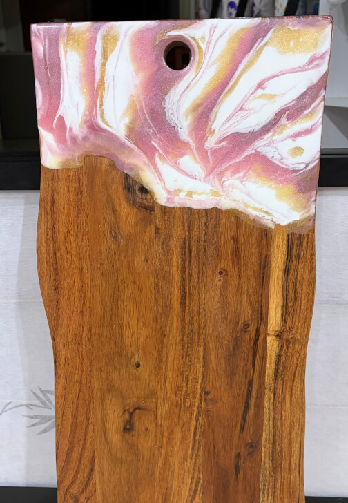Resin Art Class: Make Your Own Charcuterie Board