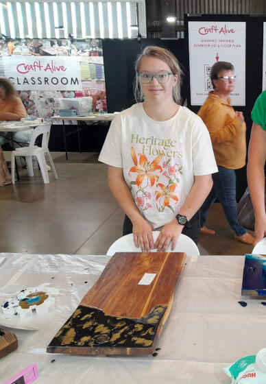 Resin Art Class: Make Your Own Charcuterie Board