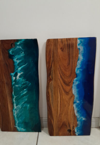 Resin Art Class: Make Your Own Charcuterie Board
