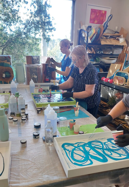 Resin Art - Create Your Own Table Workshop