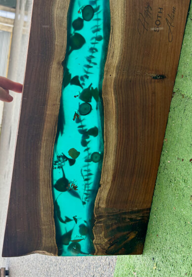 Resin Art Workshop: River Resin Grazing Board