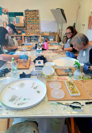 Resin Casting Workshop: Using Dried Flowers