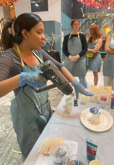 Resin Cheese Board and Sip Class - New Venue Brighton