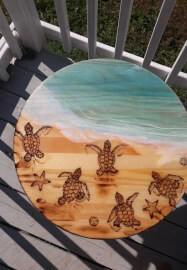 Resin Cheeseboard, Tray or Clock Workshop