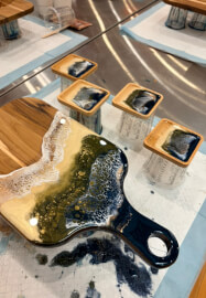 Resin Cheeseboard Workshop