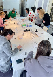 Resin Christmas Earring Workshop