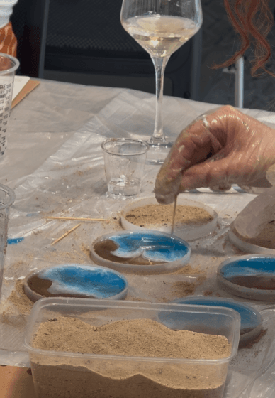 Resin Coaster and Trinket Workshop