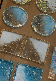 Resin Coaster and Trinket Workshop