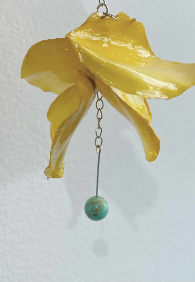 Resin Earrings Workshop with Real Flowers
