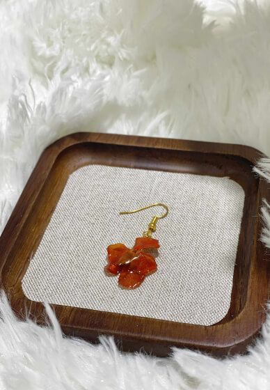 Resin Earrings Workshop with Real Flowers