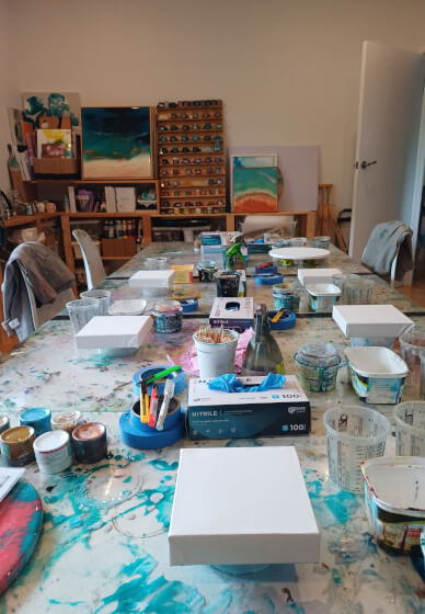 Resin Geode Art Workshop - Using Really Crystals