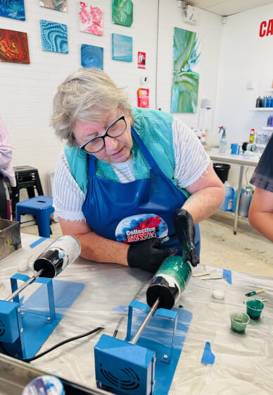 Resin Glassware Class