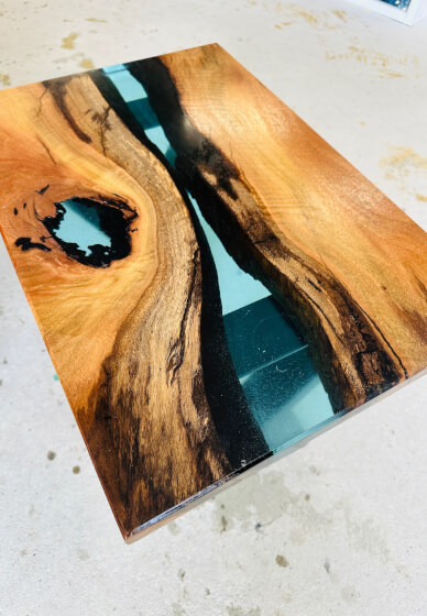 Resin River Coffee / Hall Table Workshop