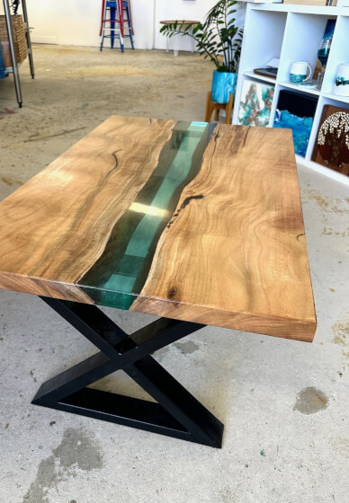 Resin River Coffee / Hall Table Workshop