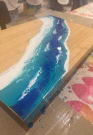 Resin River Platter Board Workshop