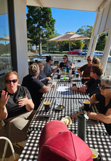 Rise and Shine Gentle Yoga Class at Schmoffee