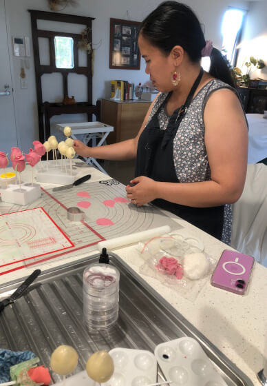 Rose Cake Pop Workshop