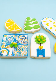 Royal Icing Cookie Decorating Class - Amalfi Citron