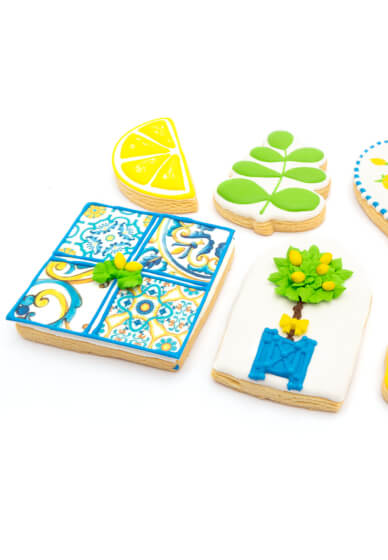Royal Icing Cookie Decorating Class - Amalfi Citron