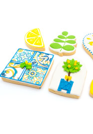 Royal Icing Cookie Decorating Class - Amalfi Citron