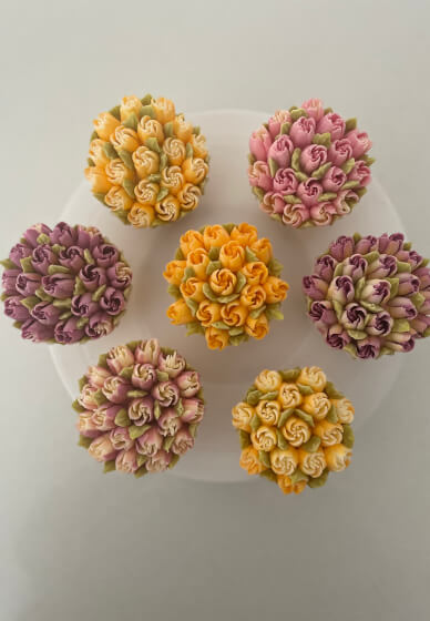 Russian Tips Cupcake Piping Workshop