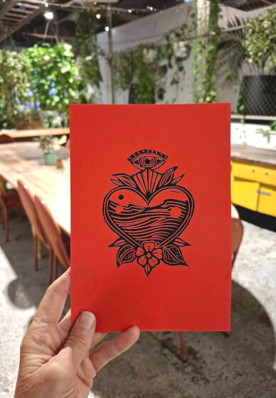 Sailor Jerry Lino Printing Class