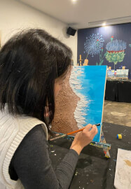 Sand and Sea Heavy Texture Workshop – with Hot Chocolate