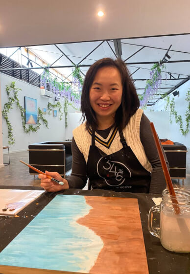 Sand and Sea Heavy Texture Workshop – with Hot Chocolate