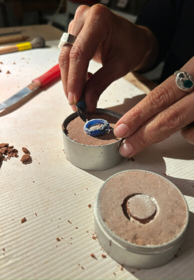 Sand Casting Workshop: Ring or Pendant Making