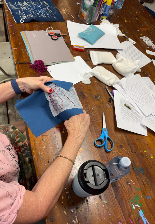 Sashiko Eye Pillow Class