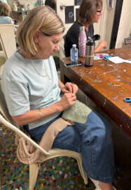 Sashiko Eye Pillow Class