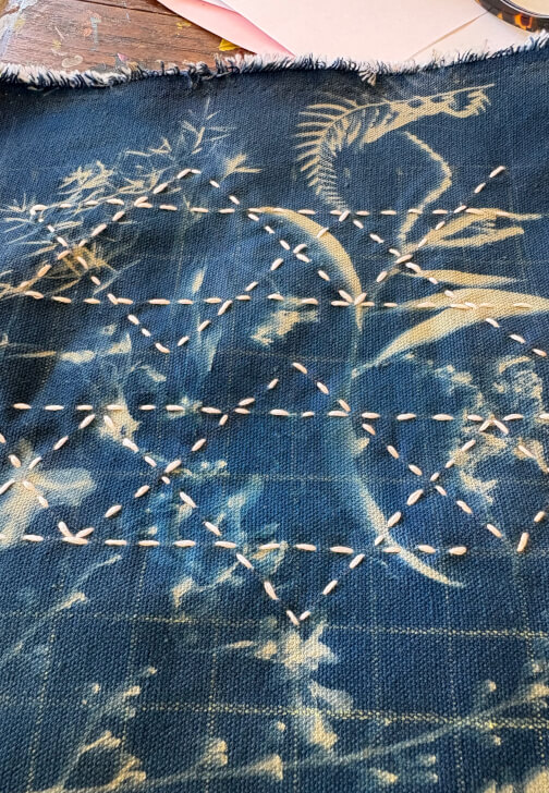 Sashiko Eye Pillow Class