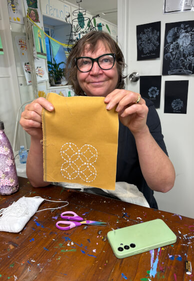 Sashiko - Hand Warmer Class