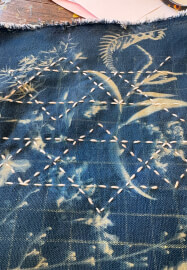 Sashiko - Hand Warmer Class