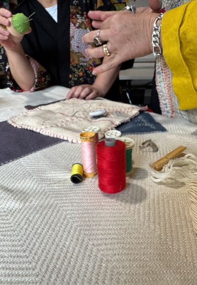 Sashiko Workshop with Yoshi: Mindful Sewing and Repair